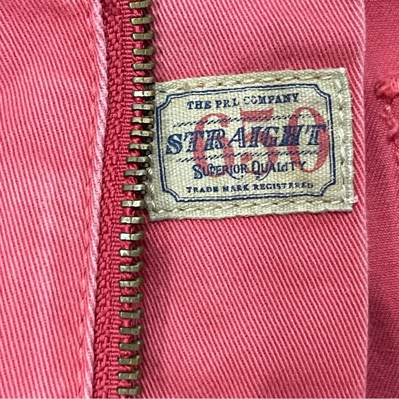 POLO RALPH LAUREN Men’s Deep Salmon 650 Straight Casual Pant, 36/32 - Picture 4 of 8